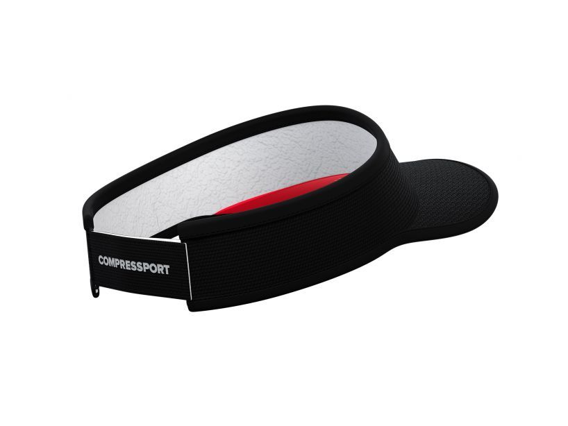 RUNNING VISOR BLACK RED